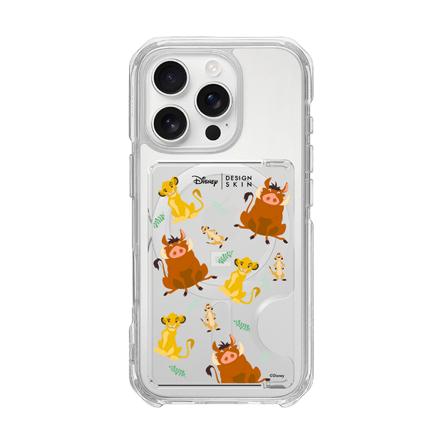 [DISNEY] THE LION KING - PATTERN SIMBA FRIENDS (MAGSAFE CARD POCKET)