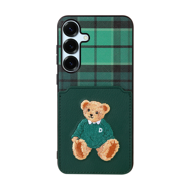 CLASSIC - BEAR/GREEN (EMBROIDERY CASE)