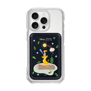 [DISNEY] THE LION KING - ZAZU AND SIMBA/BLACK (MAGSAFE LEATHER POCKET)