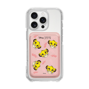 [DISNEY] THE LION KING - LAUREL SIMBA/PINK (MAGSAFE LEATHER POCKET)