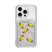 [DISNEY] THE LION KING - LAUREL SIMBA/SILVER (MAGSAFE LEATHER POCKET)