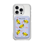 [DISNEY] THE LION KING - LAUREL SIMBA/LAVENDER (MAGSAFE LEATHER POCKET)