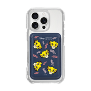 [DISNEY] THE LION KING - LAUREL SIMBA/NAVY (MAGSAFE LEATHER POCKET)