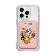 [DISNEY] THE LION KING - THE LION KING FAMILY/PINK (MAGSAFE LEATHER POCKET)