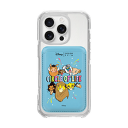[DISNEY] THE LION KING - THE LION KING FAMILY/BLUE (MAGSAFE LEATHER POCKET)