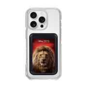 [DISNEY] THE LION KING - POSTER MUFASA/BLACK (MAGSAFE LEATHER POCKET)
