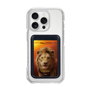[DISNEY] THE LION KING - POSTER SIMBA/BLACK (MAGSAFE LEATHER POCKET)