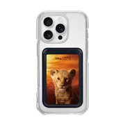 [DISNEY] THE LION KING - POSTER BABY SIMBA/BLACK (MAGSAFE LEATHER POCKET)