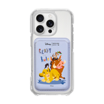 [DISNEY] THE LION KING - SIMBA FRIENDS/LAVENDER (MAGSAFE LEATHER POCKET)
