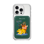 [DISNEY] THE LION KING - SIMBA FRIENDS/GREEN (MAGSAFE LEATHER POCKET)