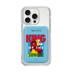 [DISNEY] THE LION KING - KING OF THE SIMBA/BLUE (MAGSAFE LEATHER POCKET)