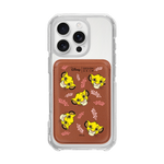 [DISNEY] THE LION KING - LAUREL SIMBA/BROWN (MAGSAFE LEATHER POCKET)