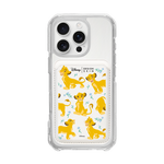 [DISNEY] THE LION KING - FLOWER SIMBA/WHITE (MAGSAFE LEATHER POCKET)