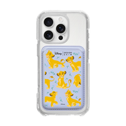 [DISNEY] THE LION KING - FLOWER SIMBA/LAVENDER (MAGSAFE LEATHER POCKET)