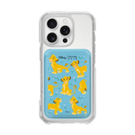 [DISNEY] THE LION KING - FLOWER SIMBA/BLUE (MAGSAFE LEATHER POCKET)