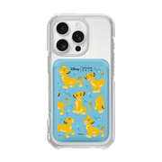 [DISNEY] THE LION KING - FLOWER SIMBA/BLUE (MAGSAFE LEATHER POCKET)