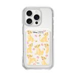 [DISNEY] THE LION KING - FLY PATTERN/WHITE (MAGSAFE LEATHER POCKET)