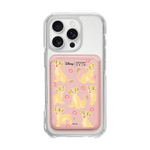 [DISNEY] THE LION KING - FLY PATTERN/PINK (MAGSAFE LEATHER POCKET)