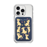 [DISNEY] THE LION KING - FLY PATTERN/NAVY (MAGSAFE LEATHER POCKET)