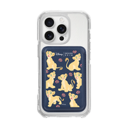 [DISNEY] THE LION KING - FLY PATTERN/NAVY (MAGSAFE LEATHER POCKET)