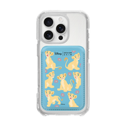 [DISNEY] THE LION KING - FLY PATTERN/BLUE (MAGSAFE LEATHER POCKET)