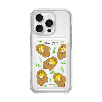 [DISNEY] THE LION KING - LAUREL MUFASA/WHITE (MAGSAFE LEATHER POCKET)