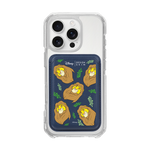 [DISNEY] THE LION KING - LAUREL MUFASA/NAVY (MAGSAFE LEATHER POCKET)