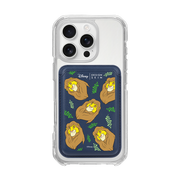 [DISNEY] THE LION KING - LAUREL MUFASA/NAVY (MAGSAFE LEATHER POCKET)