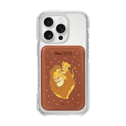 [DISNEY] THE LION KING - MY BOSS MUFASA/BROWN (MAGSAFE LEATHER POCKET)