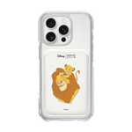 [DISNEY] THE LION KING - MY BOSS MUFASA/WHITE (MAGSAFE LEATHER POCKET)