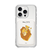 [DISNEY] THE LION KING - MY BOSS MUFASA/WHITE (MAGSAFE LEATHER POCKET)