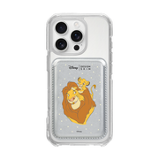 [DISNEY] THE LION KING - MY BOSS MUFASA/SILVER (MAGSAFE LEATHER POCKET)