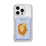 [DISNEY] THE LION KING - MY BOSS MUFASA/LAVENDER (MAGSAFE LEATHER POCKET)