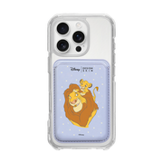 [DISNEY] THE LION KING - MY BOSS MUFASA/LAVENDER (MAGSAFE LEATHER POCKET)