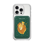 [DISNEY] THE LION KING - MY BOSS MUFASA/GREEN (MAGSAFE LEATHER POCKET)