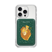 [DISNEY] THE LION KING - MY BOSS MUFASA/GREEN (MAGSAFE LEATHER POCKET)