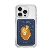 [DISNEY] THE LION KING - MY BOSS MUFASA/NAVY (MAGSAFE LEATHER POCKET)