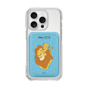 [DISNEY] THE LION KING - MY BOSS MUFASA/BLUE (MAGSAFE LEATHER POCKET)