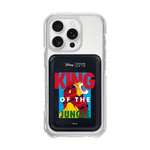 [DISNEY] THE LION KING - KING OF THE SIMBA/BLACK (MAGSAFE LEATHER POCKET)