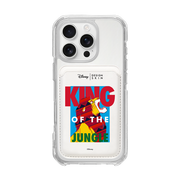 [DISNEY] THE LION KING - KING OF THE SIMBA/WHITE (MAGSAFE LEATHER POCKET)