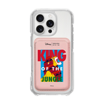 [DISNEY] THE LION KING - KING OF THE SIMBA/PINK (MAGSAFE LEATHER POCKET)