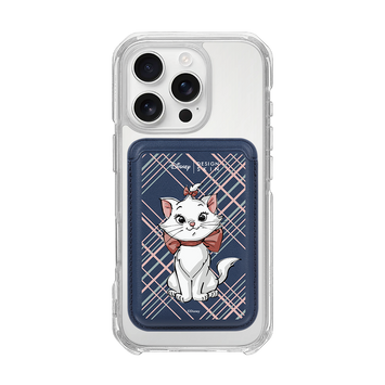 [DISNEY] CATS & DOGS - CHECK PATTERN MARIE/NAVY
