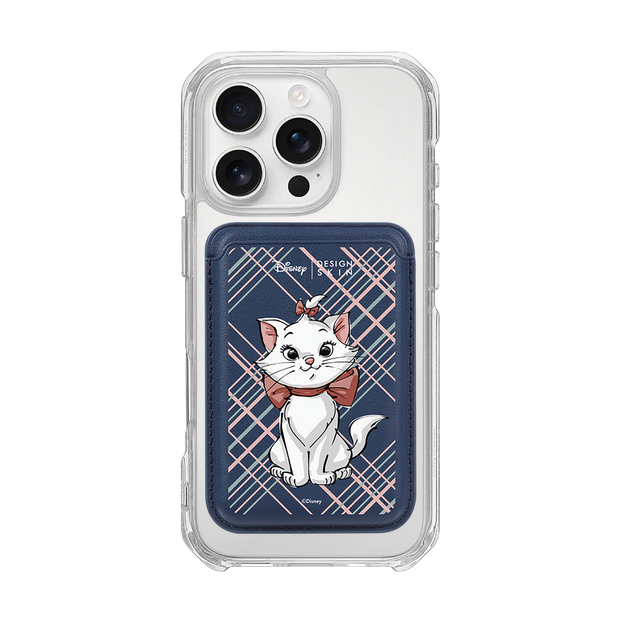 [DISNEY] CATS & DOGS - CHECK PATTERN MARIE/NAVY