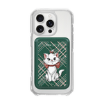 [DISNEY] CATS & DOGS - CHECK PATTERN MARIE/GREEN