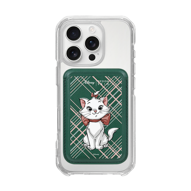 [DISNEY] CATS & DOGS - CHECK PATTERN MARIE/GREEN