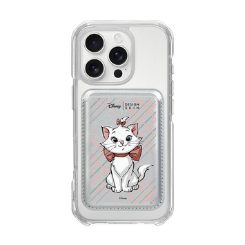 [DISNEY] CATS & DOGS - CHECK PATTERN MARIE/SILVER