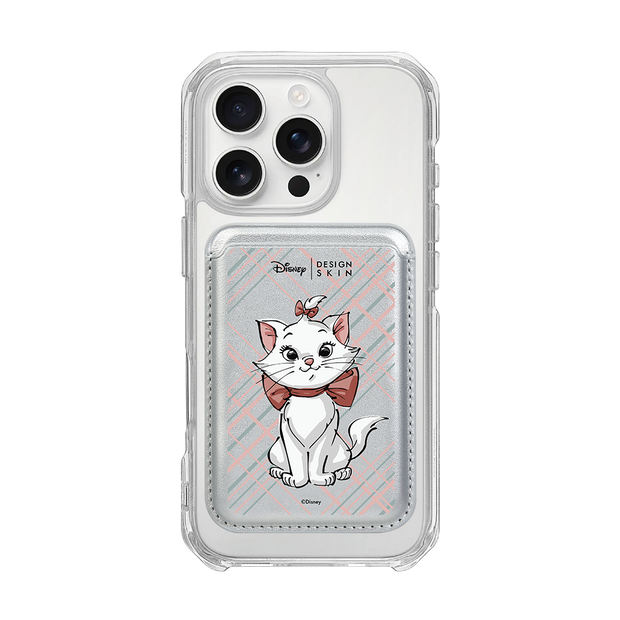 [DISNEY] CATS & DOGS - CHECK PATTERN MARIE/SILVER