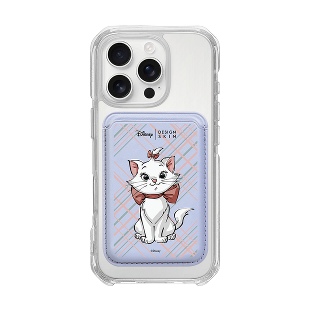 [DISNEY] CATS & DOGS - CHECK PATTERN MARIE/LAVENDER