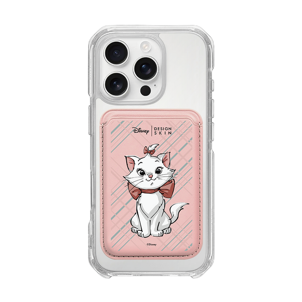 [DISNEY] CATS & DOGS - CHECK PATTERN MARIE/PINK