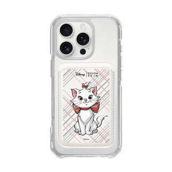 [DISNEY] CATS & DOGS - CHECK PATTERN MARIE/WHITE